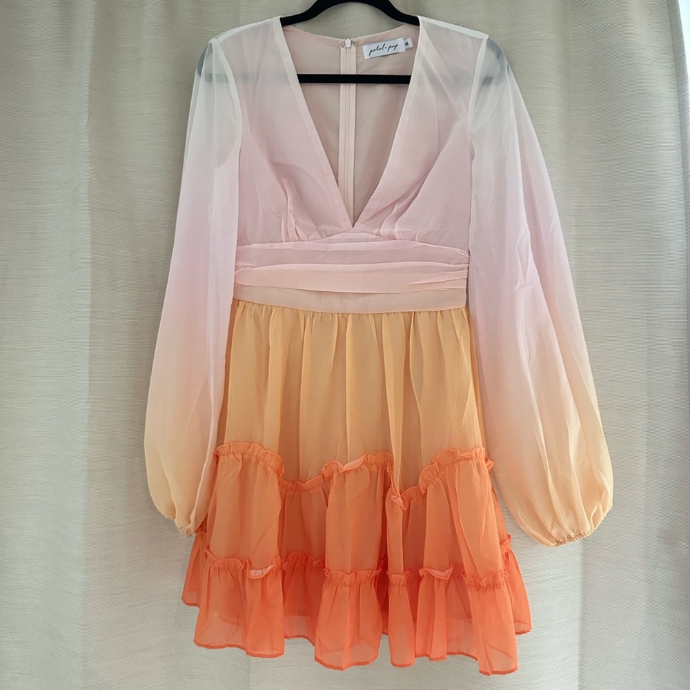 Petal and Pup Ombré Dress